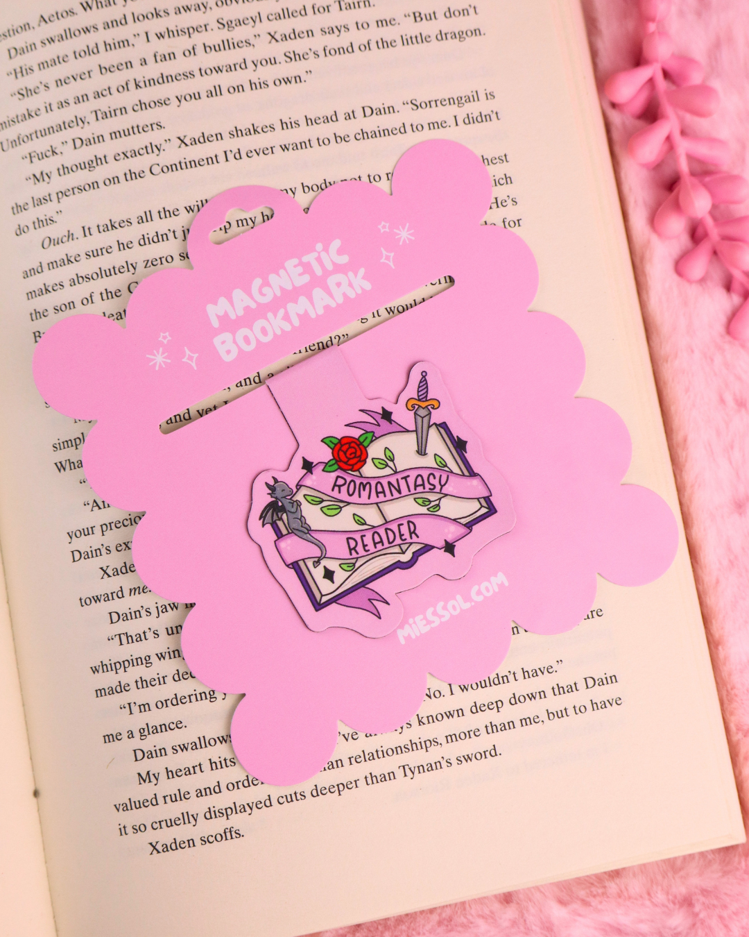 Marque-page magnétique Romantasy Reader
