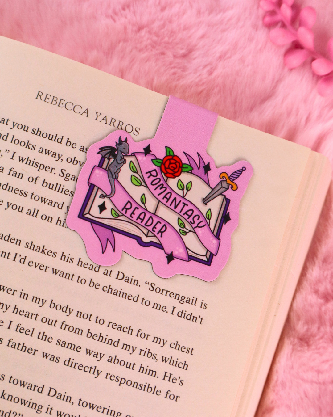 Marque-page magnétique Romantasy Reader